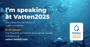 Talarbanner för Vatten2025
