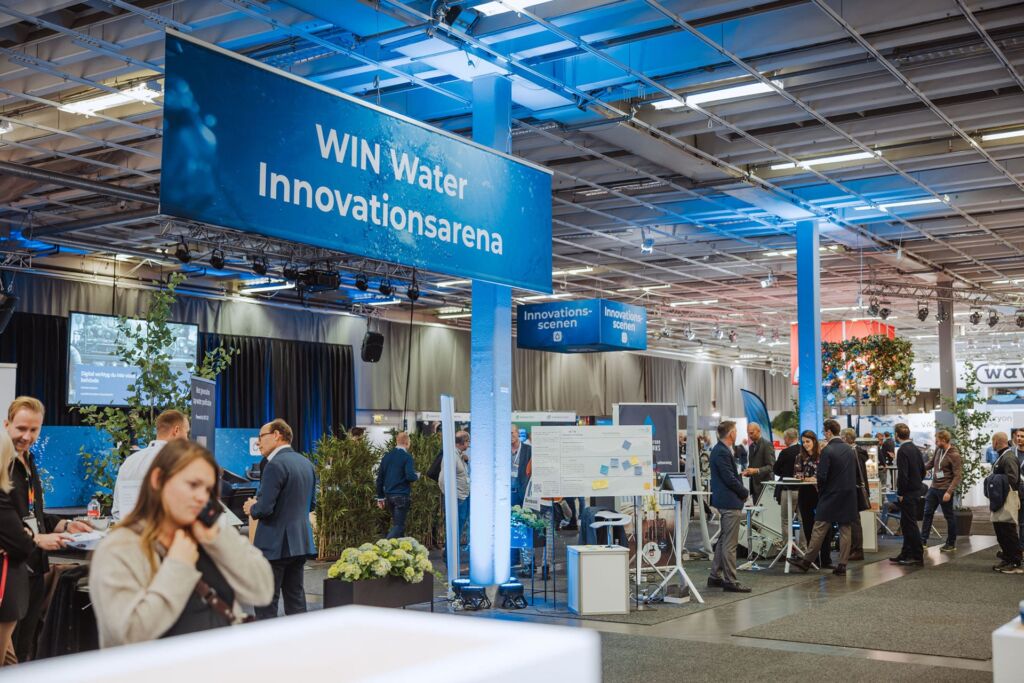 Win water innovationsarena på mötesplats vatten