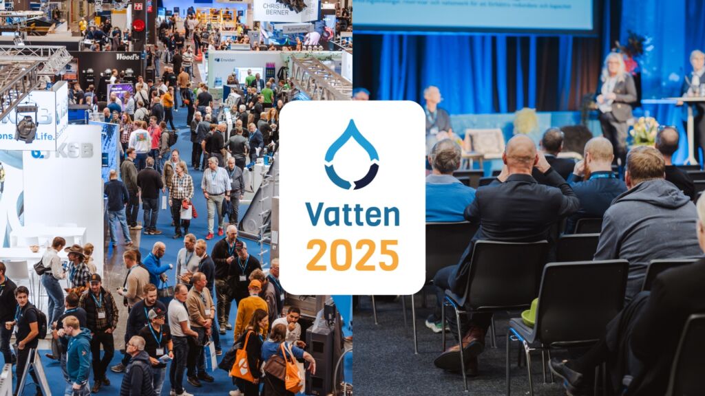 Mötesplats Vatten2025 visar vägen när engagemanget kring vattenfrågan växer